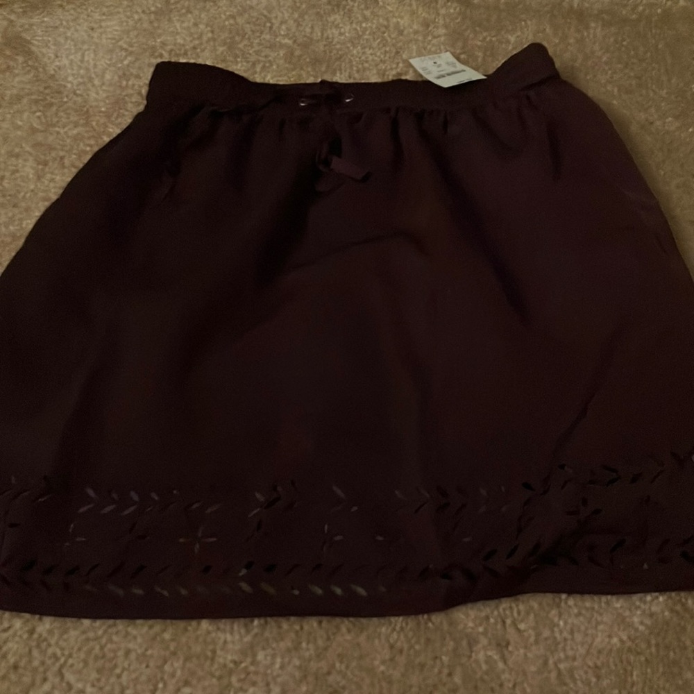 Cute purple skirt